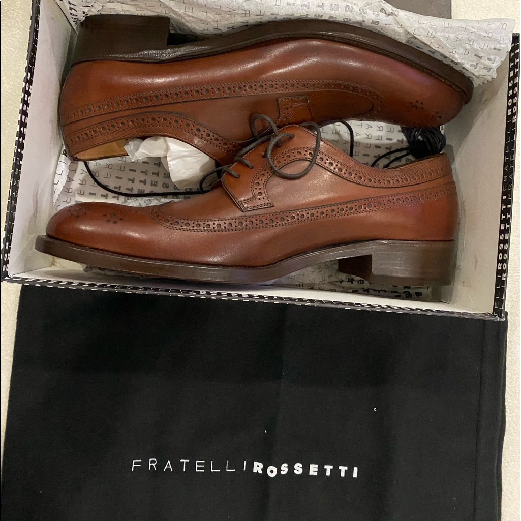 Fratelli Rossetti Shoes Size 10 M Brown